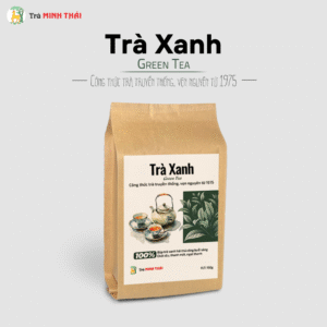Trà Xanh Minh Thái, Bảo Lộc – Túi 150g – Dòng Phổ Thông