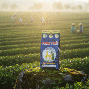 Trà Sâm Dứa pha trà đường, trà đá miền Tây – gói 350g – Trà Minh Thái