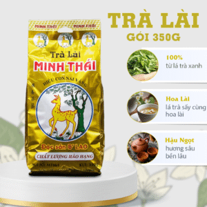 Trà Lài (Hoa Nhài) pha trà đường, trà đá miền Tây – gói 350g – Trà Minh Thái