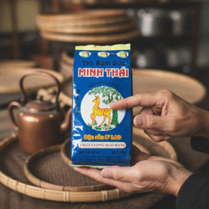 12 Gói Trà Sâm Dứa Minh Thái, B’Lao – 70g/gói – Loại Truyền Thống